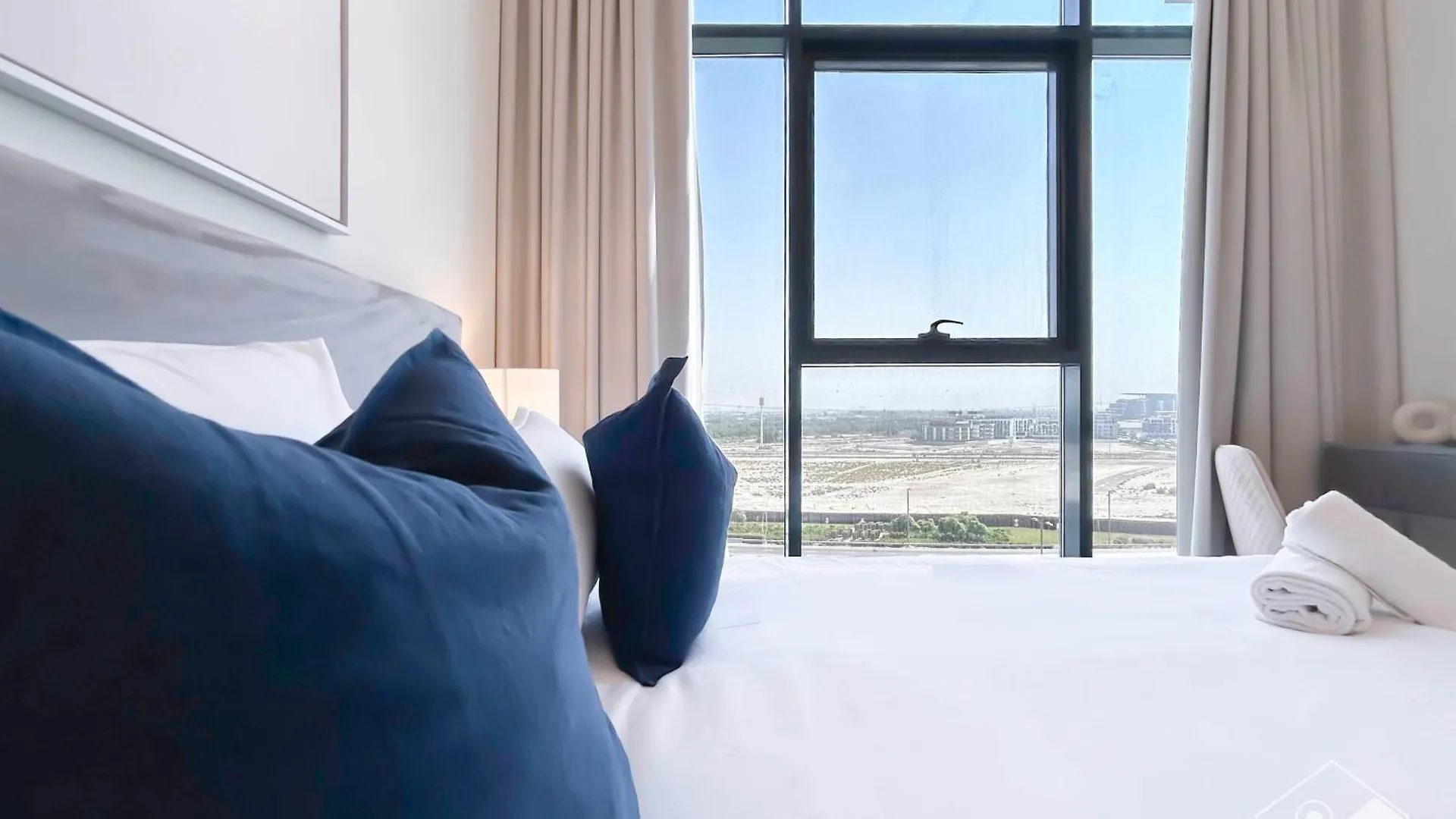شقة Stylish 1Br With Balcony In Azizi Riviera دبي